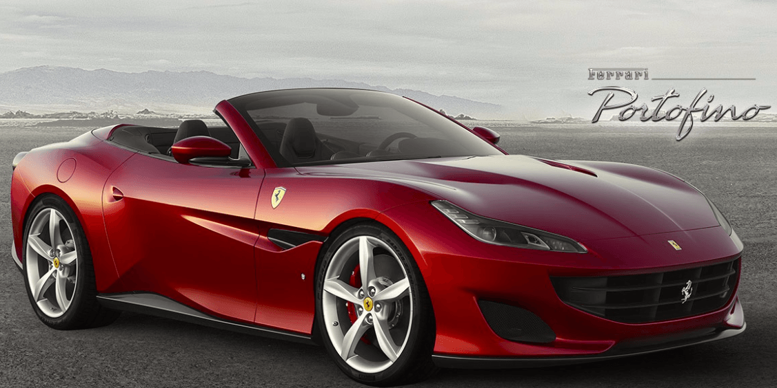 Portofino con la Ferrari a Francoforte