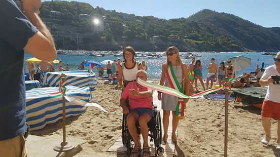 Spiaggia accessibile, la nuova inaugurazione