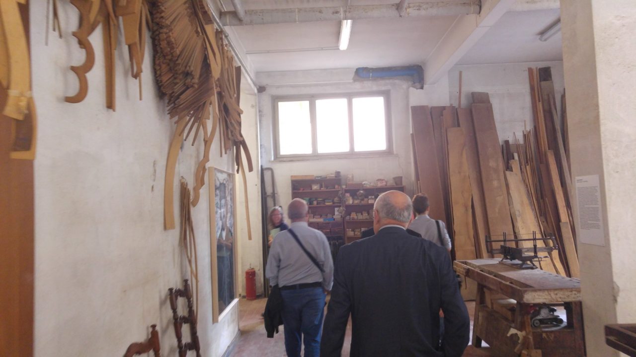 Vi mostriamo in anteprima il costituendo Museo della Sedia di Chiavari