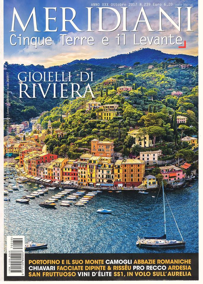 Il territorio in vetrina: Meridiani ad ottobre esce con un numero dedicato al Levante ligure