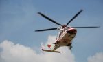 Trovato riverso a terra, anziano trasportato in elicottero al San Martino