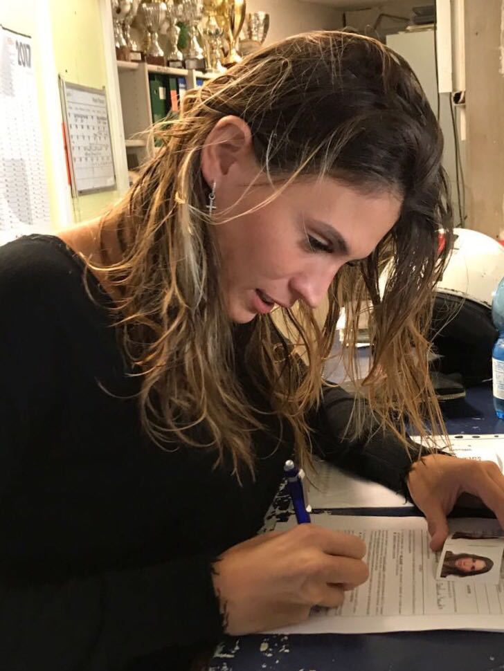 Carolina Marcialis tesserata per la Rapallo Pallanuoto