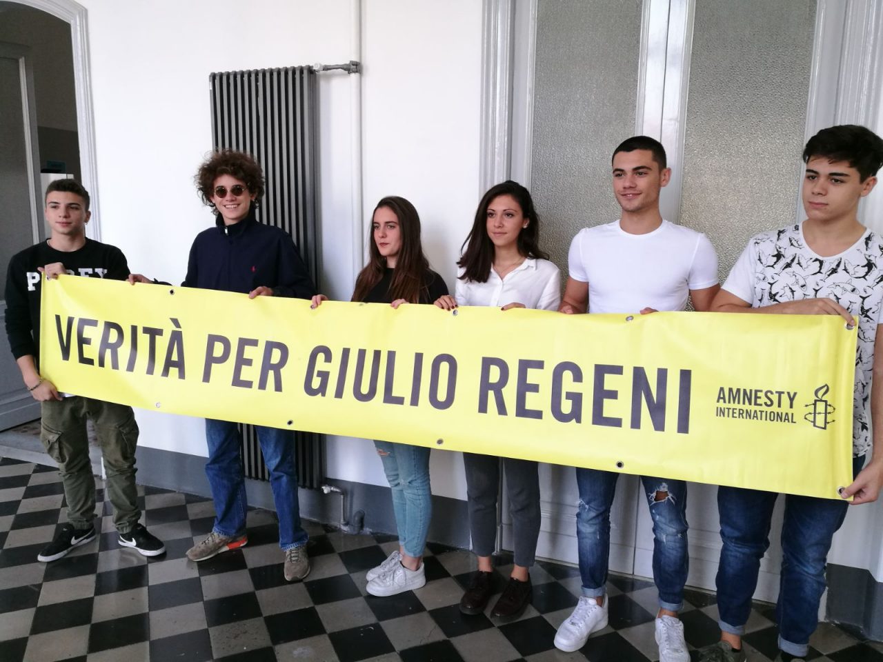 Mostra sui diritti umani realizzata dagli studenti del Da Vigo