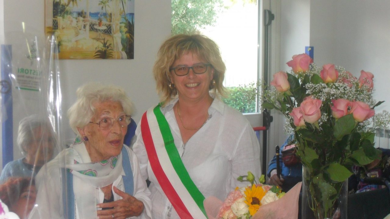 Per Ottilia 105 candeline, il compleanno a Tribogna