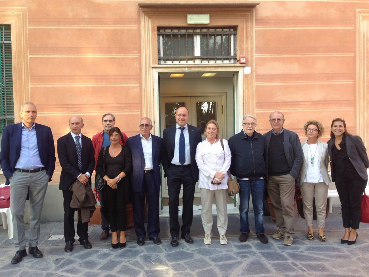 Prima visita istituzionale di Di Capua al Pietro Torriglia