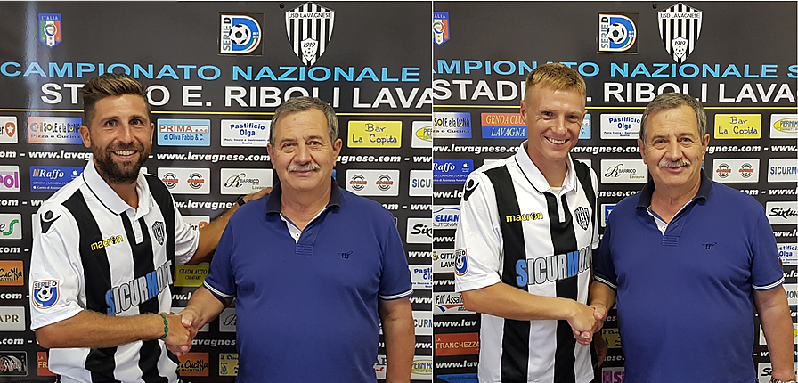 Lavagnese, presi Simone Basso e Silvano Raggio Garibaldi