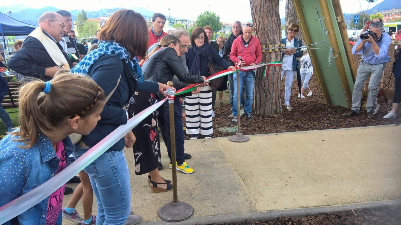 Parco Mandela, inaugurati il parco avventura e la pista ciclabile