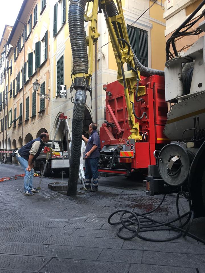 Condotti di scarico altri interventi in settimana
