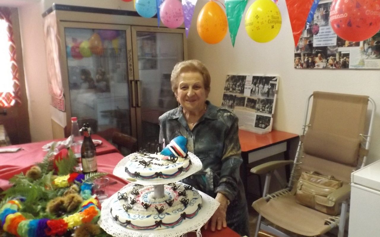 Una nuova centenaria nel Levante: si tratta di Emilia Segantini