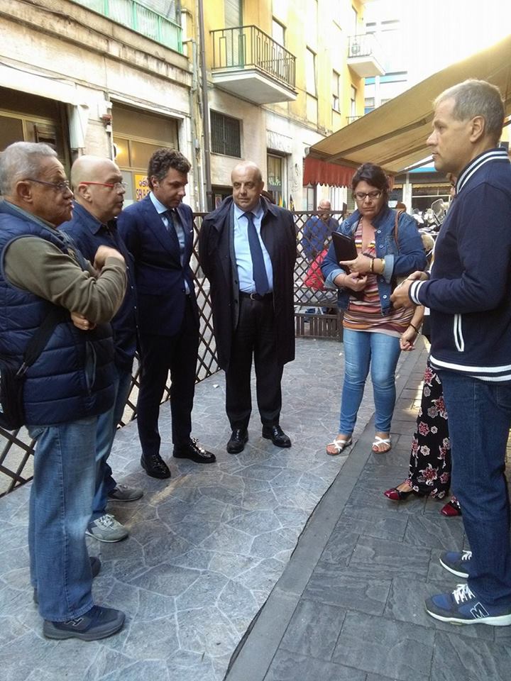 Sopralluogo in via San Benedetto a Rapallo