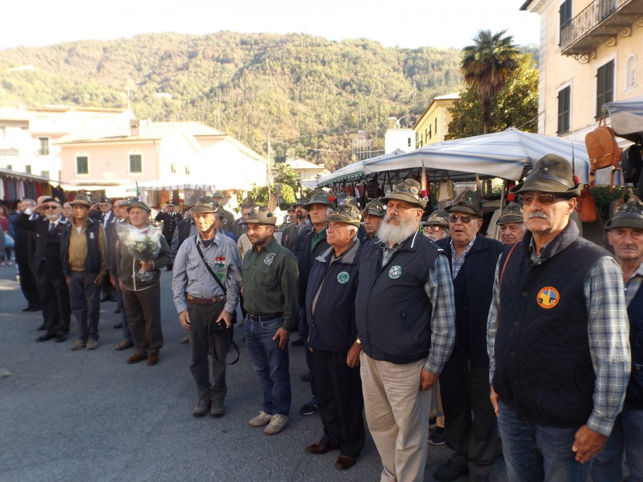 Alpini in raduno a Cicagna