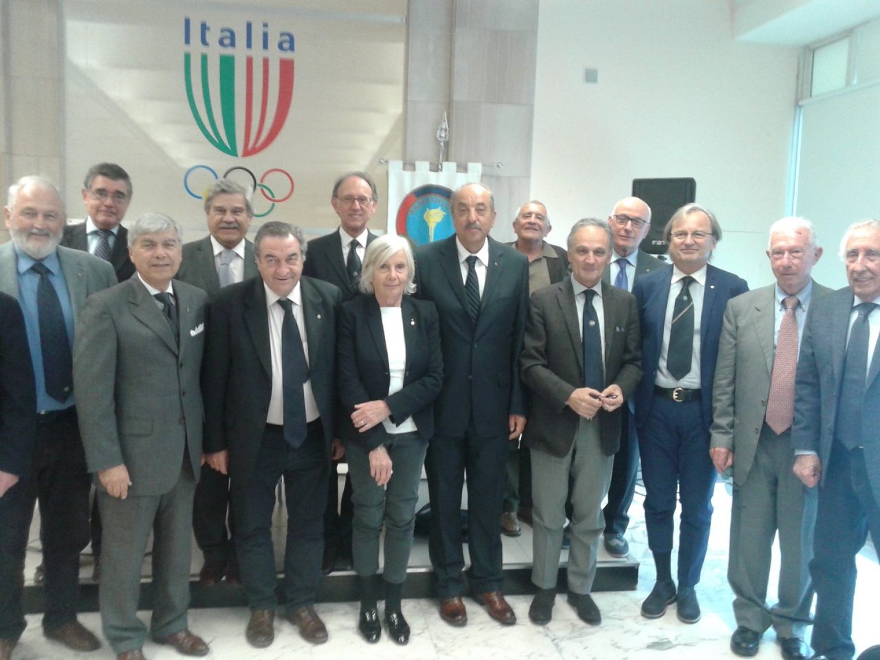 Cerimonia del Panathlon Club Tigullio Chiavari in ricordo di Carlo Parpaglione