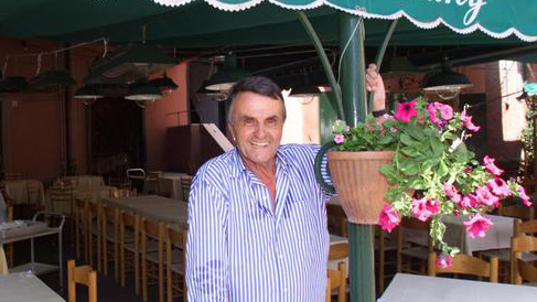 Pier Silvio Berlusconi al funerale di Puny