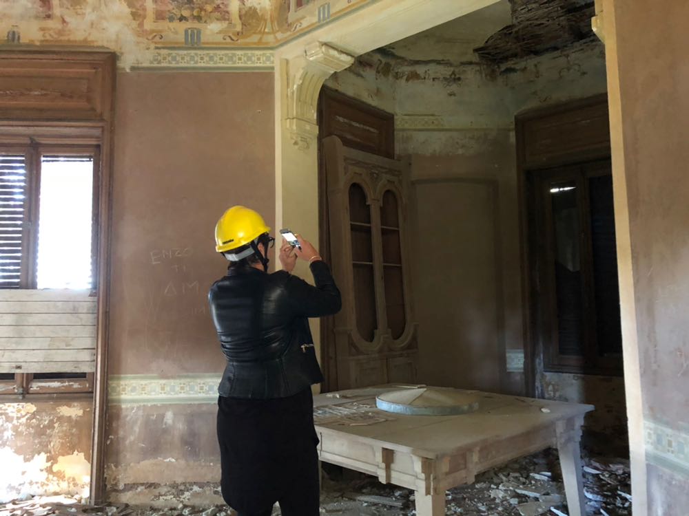 Anche il padiglione del te nel restyling di Villa Rocca
