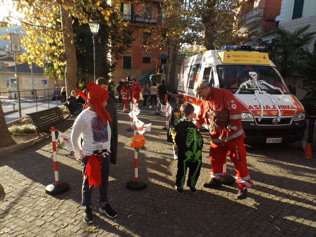 A Uscio Croce Rossa ed Halloween vanno a braccetto