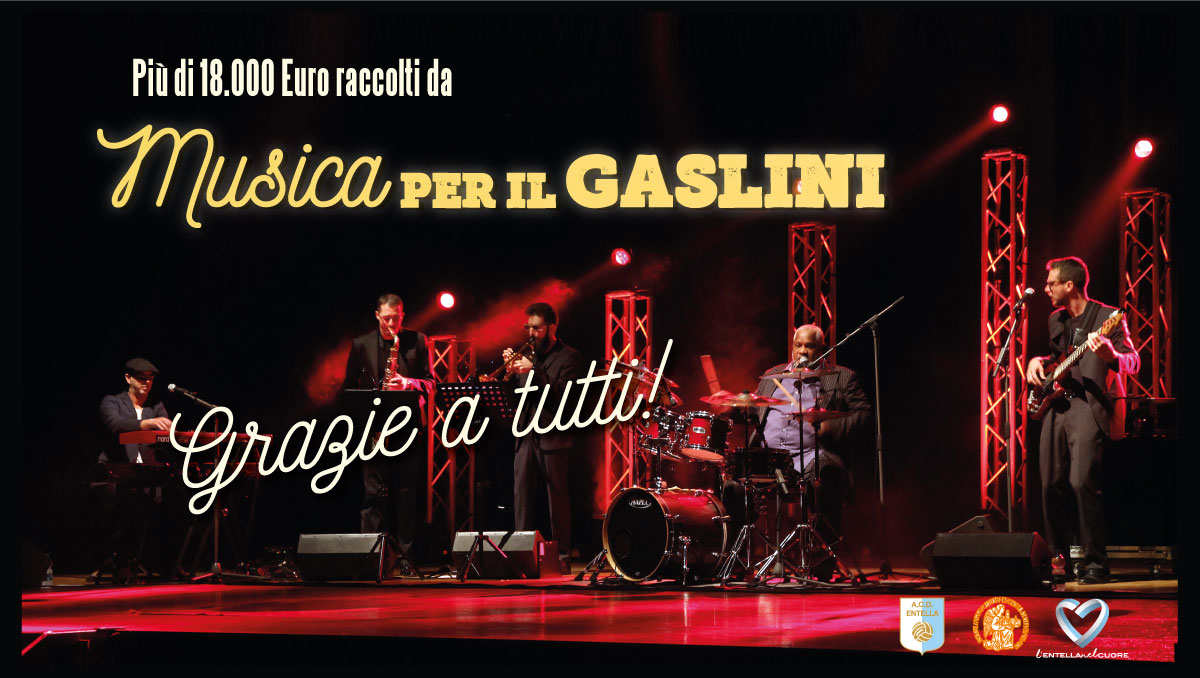 Successo per lo spettacolo “Musica per il Gaslini”: raccolti oltre 18 mila euro