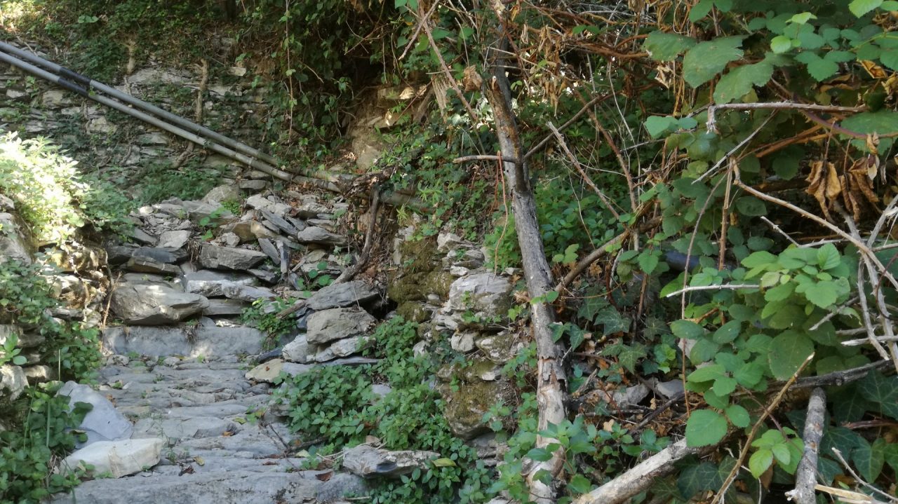 L’antica strada ora è un torrente, Giudice: «Più fondi per la sussidiarietà»
