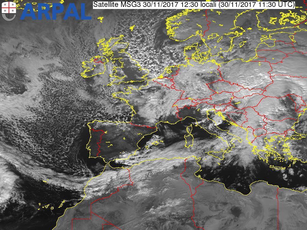 Da domani allerta meteo per neve anche a quote basse