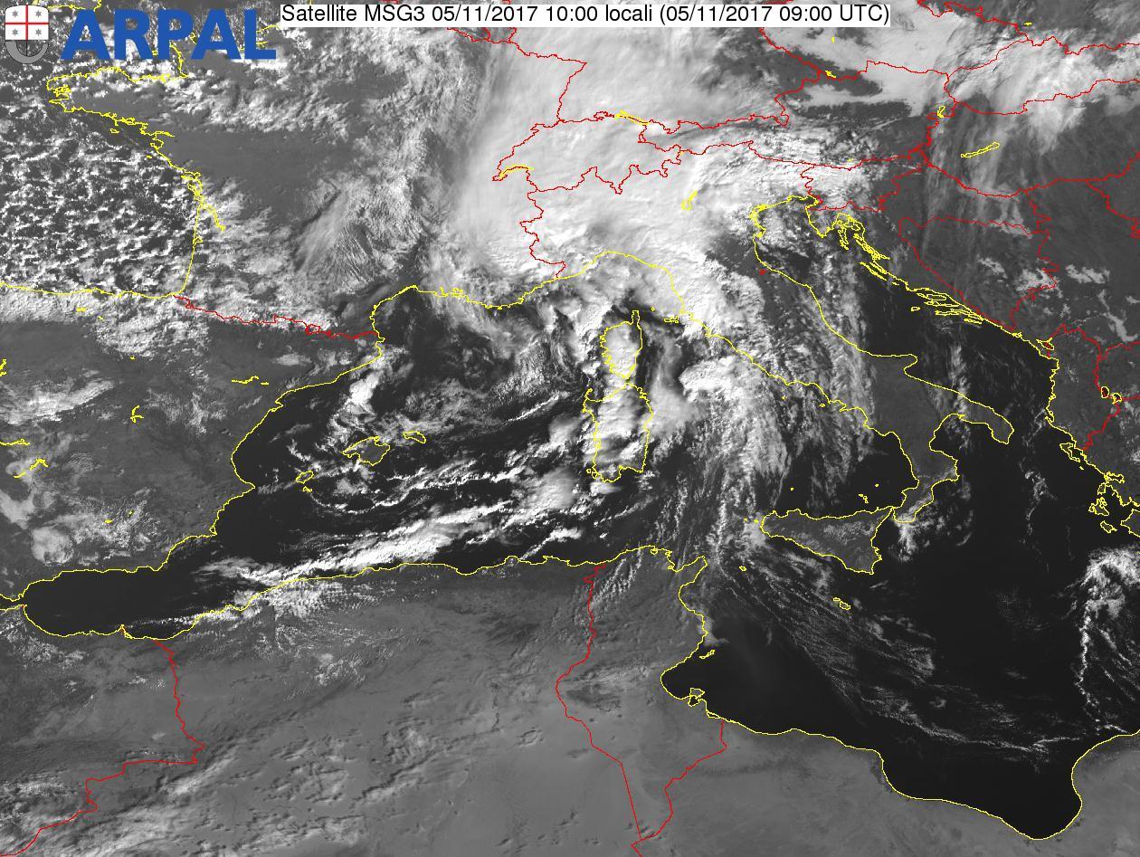 Arpal, perturbazione in allontanamento, ma arriveranno forti venti e con essi il freddo