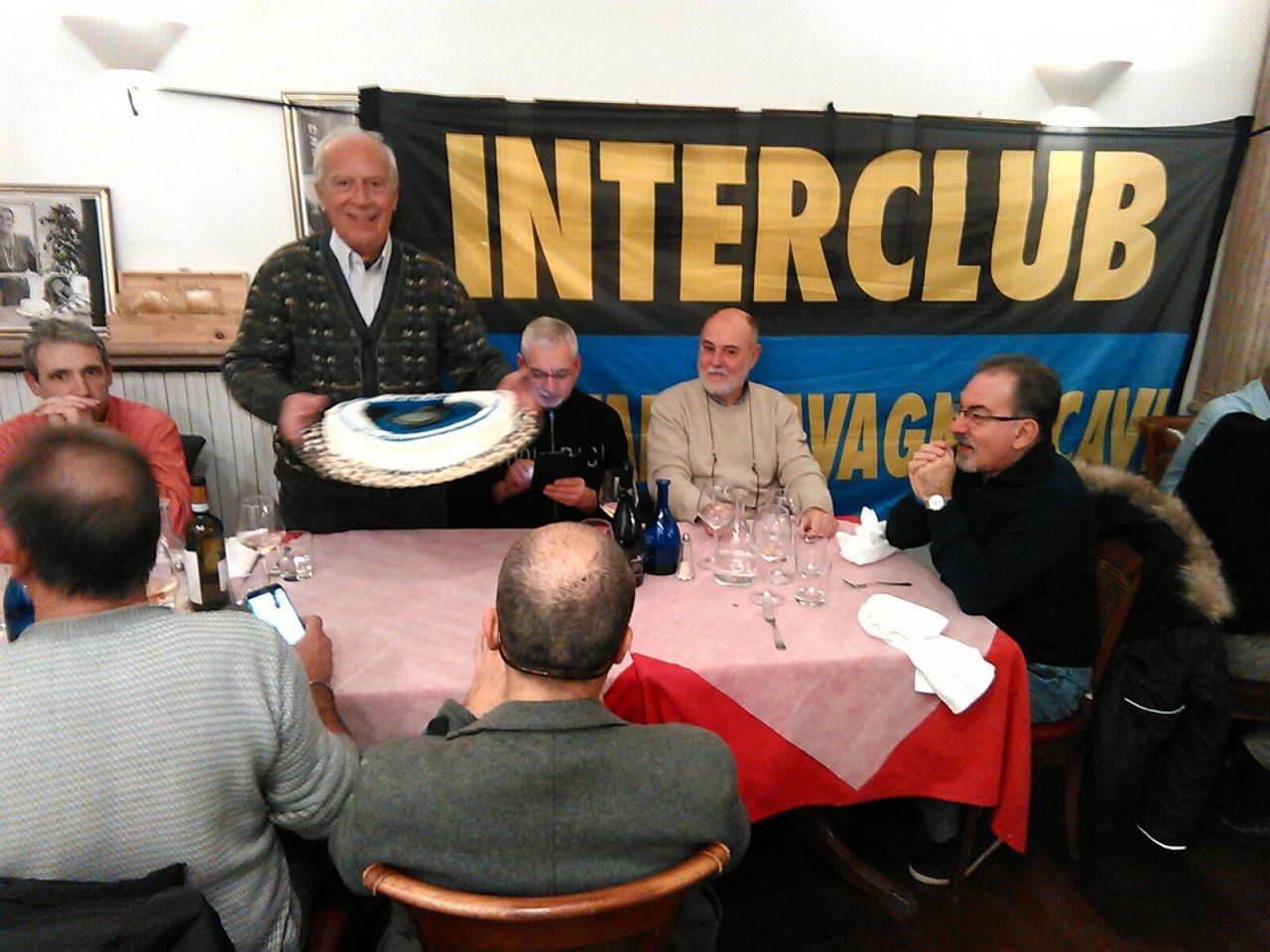 Interisti a raduno a Chiavari