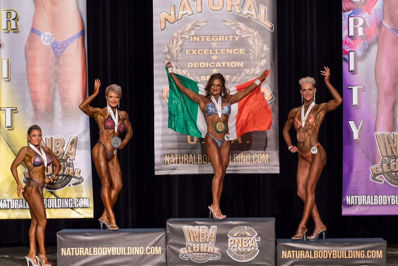 Da Bonassola (e dal Tigullio) la campionessa mondiale di bodybuilding