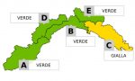 Maltempo, ancora allerta: gialla sul Levante nella giornata di domani