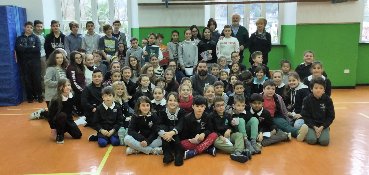 Il presidente della Pro Recco si racconta ai ragazzi di Borzonasca