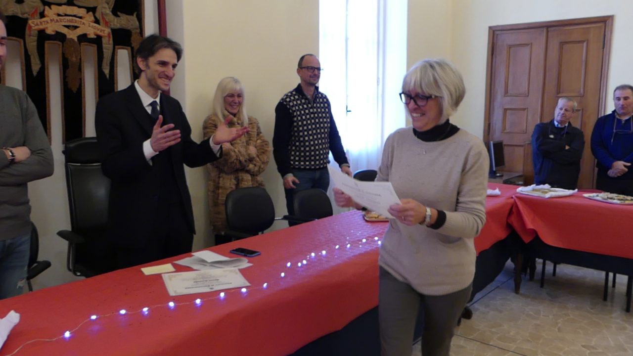 Santa Margherita Ligure, scambio di auguri con i dipendenti comunali