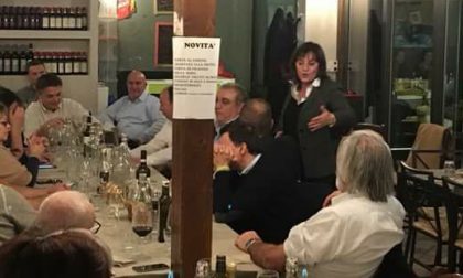 Sonia Viale a Sestri Levante alla cena della Lega Nord, arriva la frecciata del Sindaco Ghio