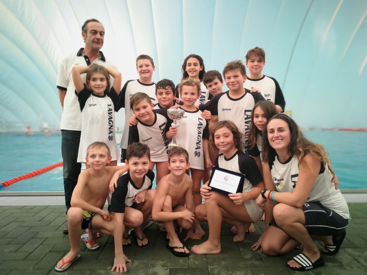 Vittoria schiacciante per i piccoli aquagoal di Lavagna 90 al Torneo Internazionale di Lugano