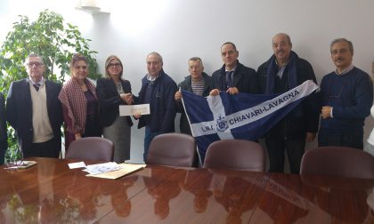La Lega Navale di Chiavari dona 3mila euro al reparto Pediatria di Lavagna