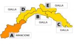 Allerta meteo gialla dalle 12 alle 23:59 di domani, lunedì 8 gennaio