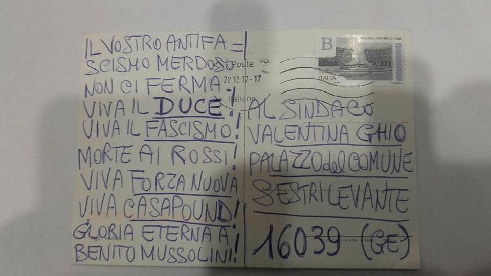 Anche Claudio Muzio esprime solidarietà a Valentina Ghio