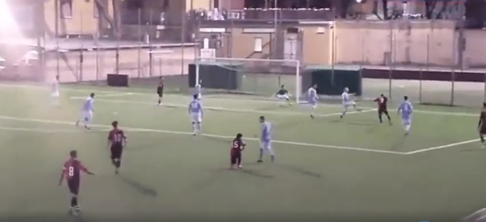 Il gol pazzesco di Ricky Celano in gara al concorso della Lega nazionale dilettanti