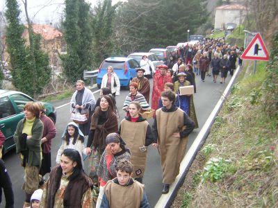 Presepe vivente in Val Graveglia