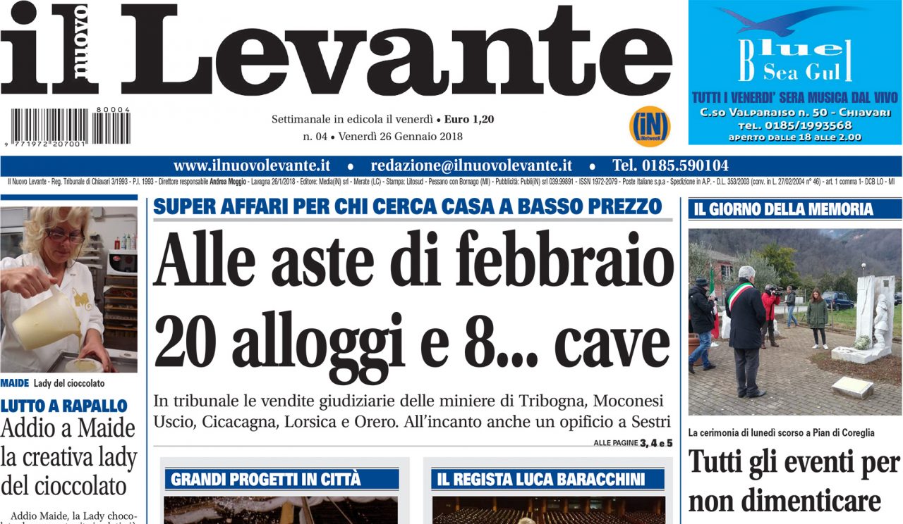 Inchieste, approfondimenti e interviste su Il Nuovo Levante da oggi in edicola