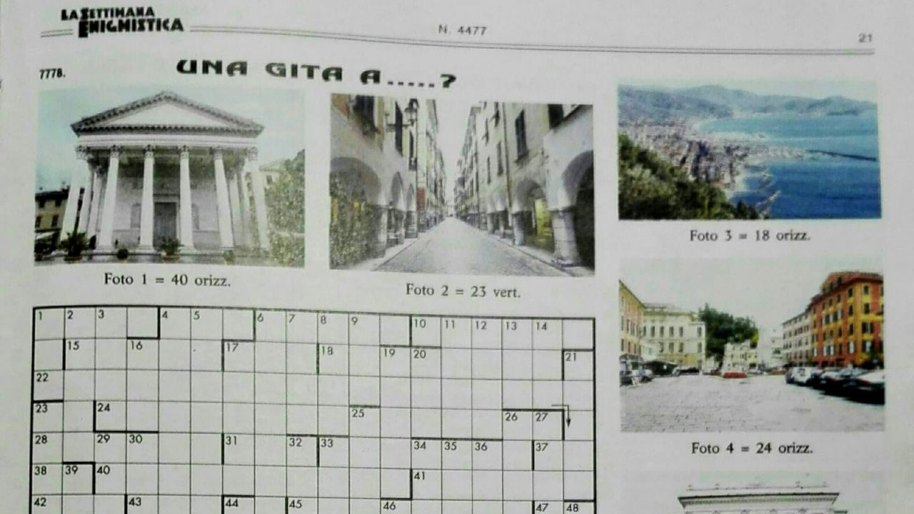 In gita a Chiavari con la Settimana Enigmistica