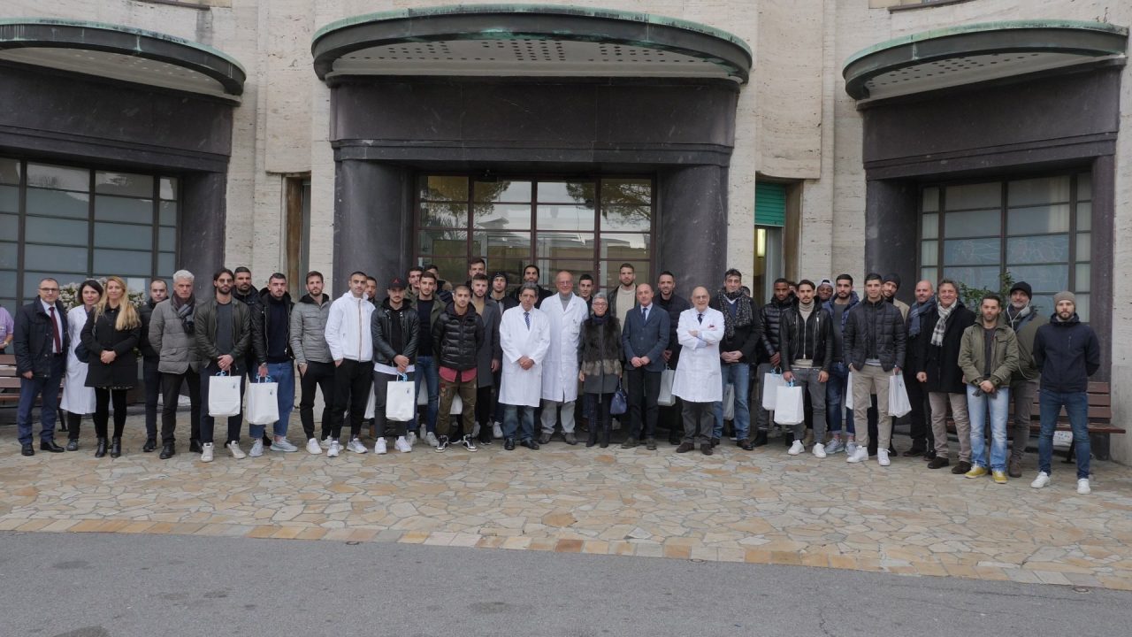 La Virtus Entella dona all’Istituto Giannina Gaslini 38.600 euro