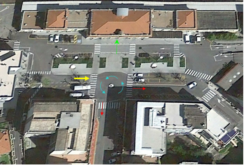 Proteste per la viabilità in piazza della stazione