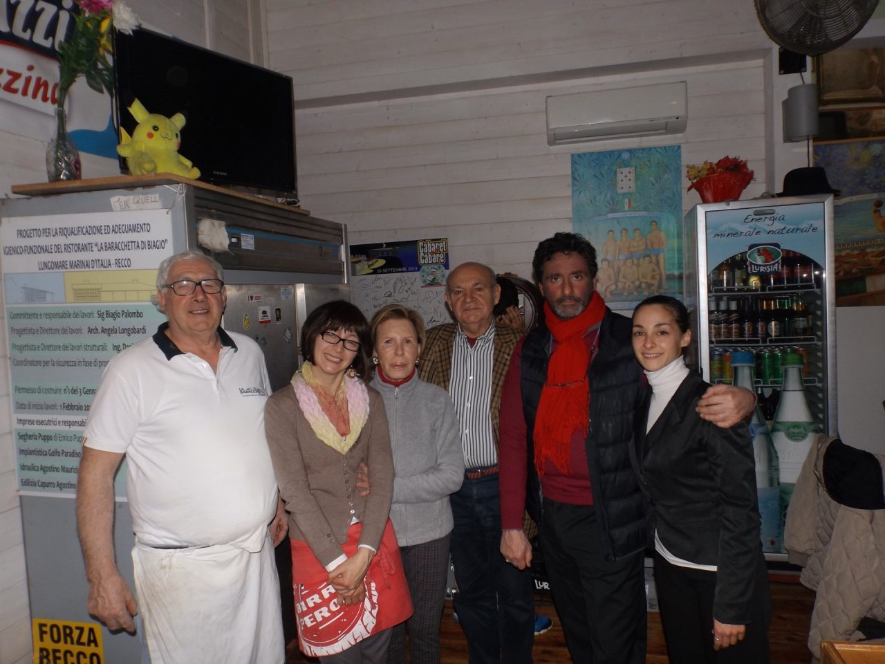 La serata magica di Piagio Palombo a Recco