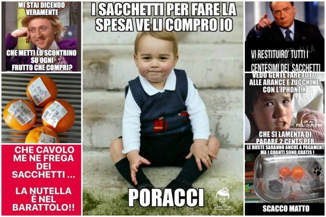 Sacchetti ortofrutta, l’ironia sui social arriva anche nel nostro Levante