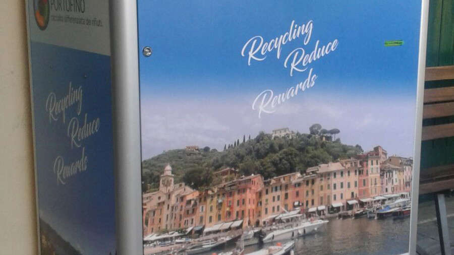 Portofino premia con 750 euro i suoi cittadini più ligi alla raccolta differenziata