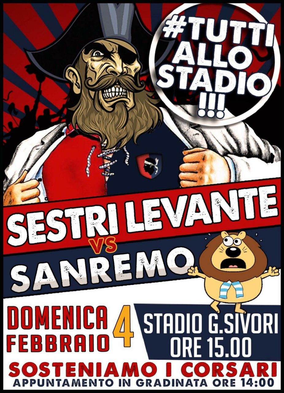 Si scrive Unione Sanremo, si legge Sanremese: il Sestri contro la sua bestia nera