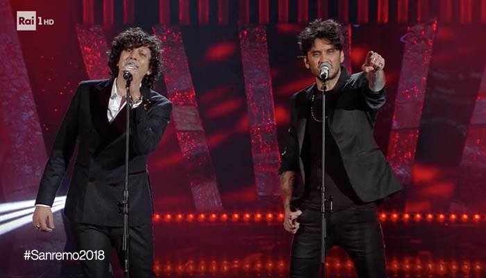Fabrizio Moro ed Ermal Meta vincono il Festival di Sanremo 2018