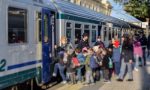 In treno con la Polizia a Sestri Levante