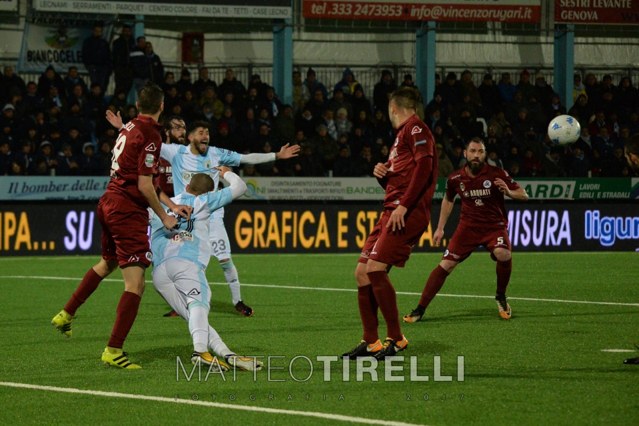 L’Entella sfida la Ternana, scontro salvezza