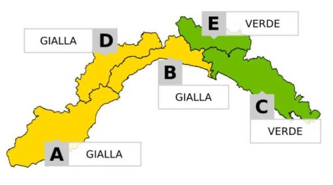 Domani allerta meteo gialla per neve