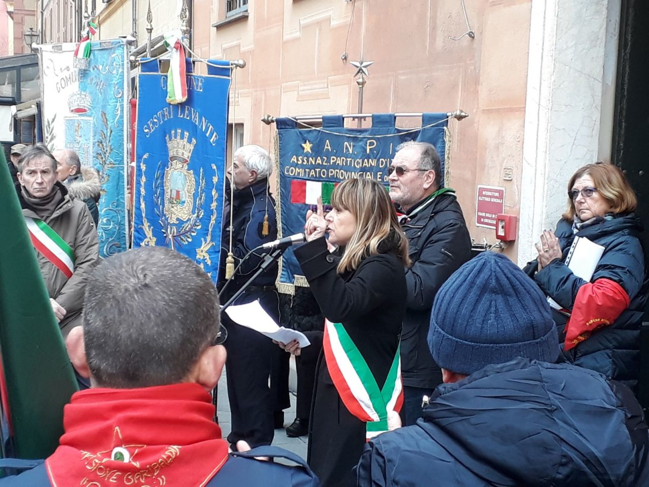 Corteo antifascista a Sestri, gli interventi di Valentina Ghio e del ministro Orlando
