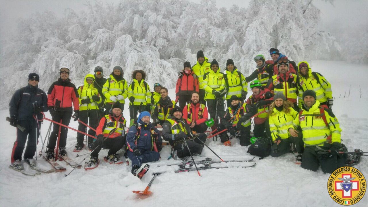 Esercitazione congiunta fra 118 e Soccorso Alpino a Santo Stefano