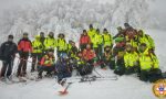 Esercitazione congiunta fra 118 e Soccorso Alpino a Santo Stefano